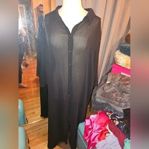 3X Maxi Cover Up Dress